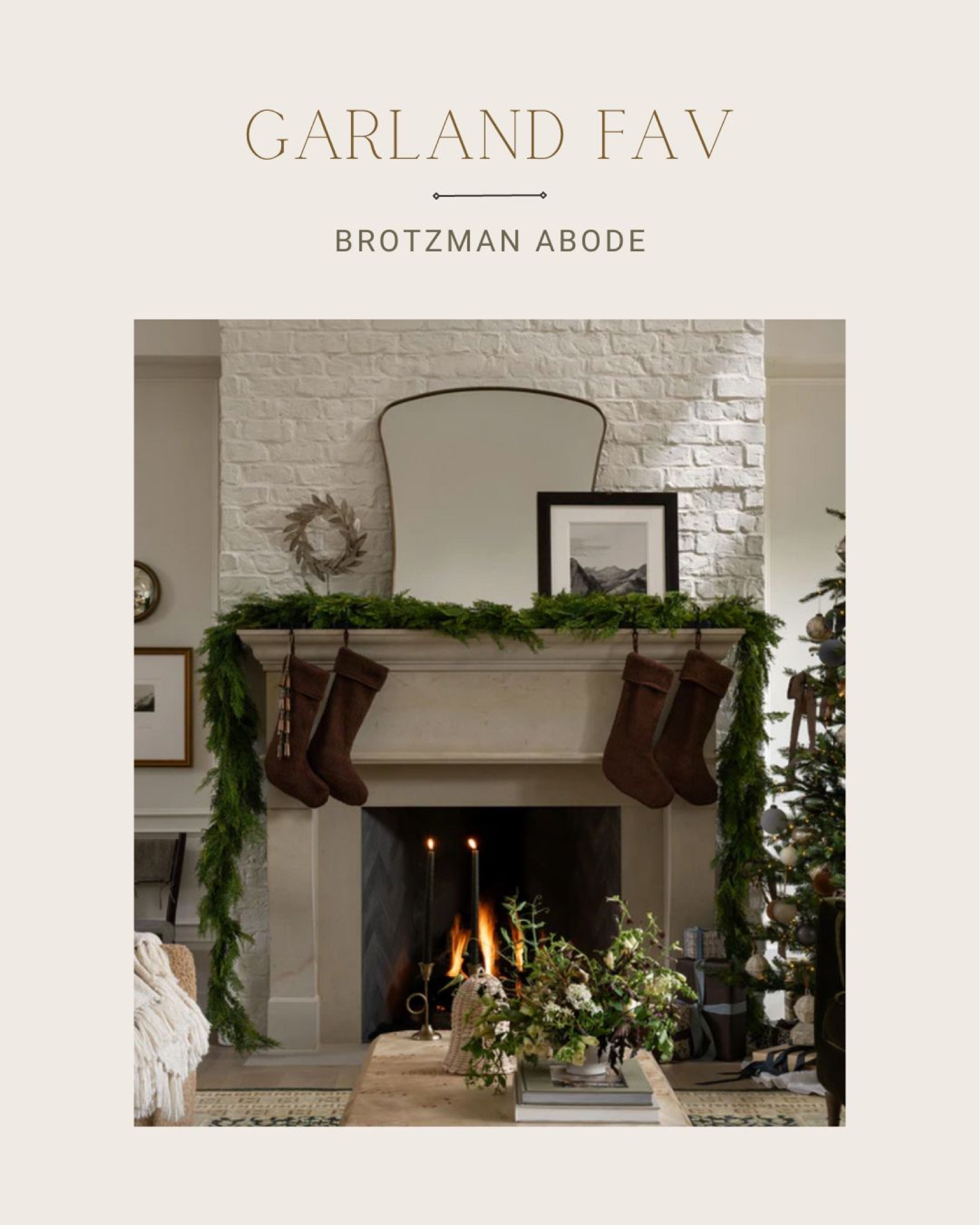 I know it’s a little early for holiday shopping but this garland is too good!

#LTKhome #LTKHoliday #LTKSeasonal