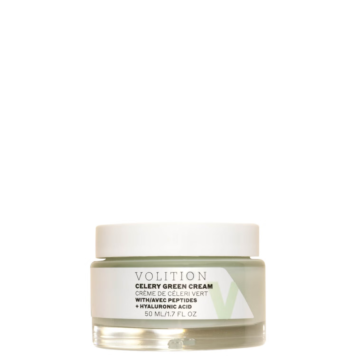 Volition Beauty Celery Green Cream with Hyaluronic Acid and Peptides 1.7 oz | Dermstore (US)