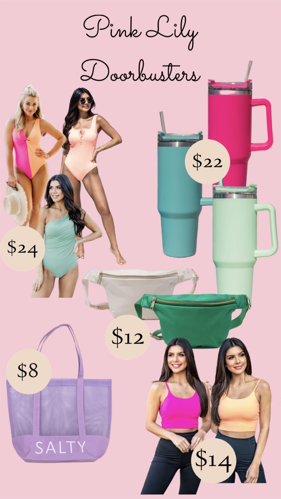 Doorbuster deals at Pink Lily

#LTKswim #LTKsalealert #LTKunder50