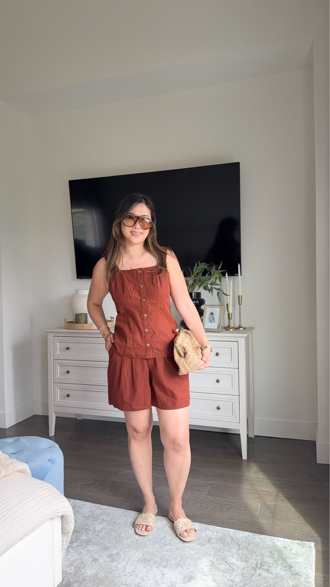 Walmart fashion, matching set, vacation set, affordable fashion, tcs, summer style

#LTKootd #LTKSeasonal #LTKPetite