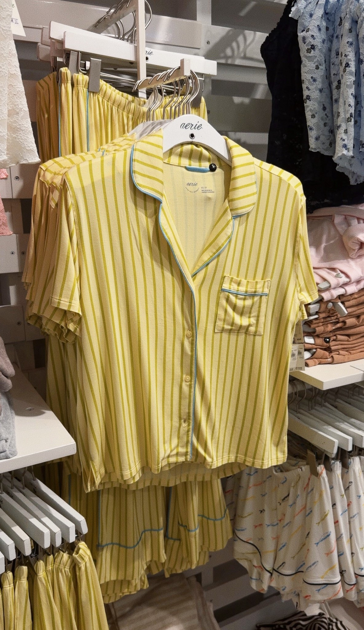 New pajamas at aerie and I’m SCREAMING. Love this color combo! Soooo buttery soft too 

#LTKSpringSale #LTKootd