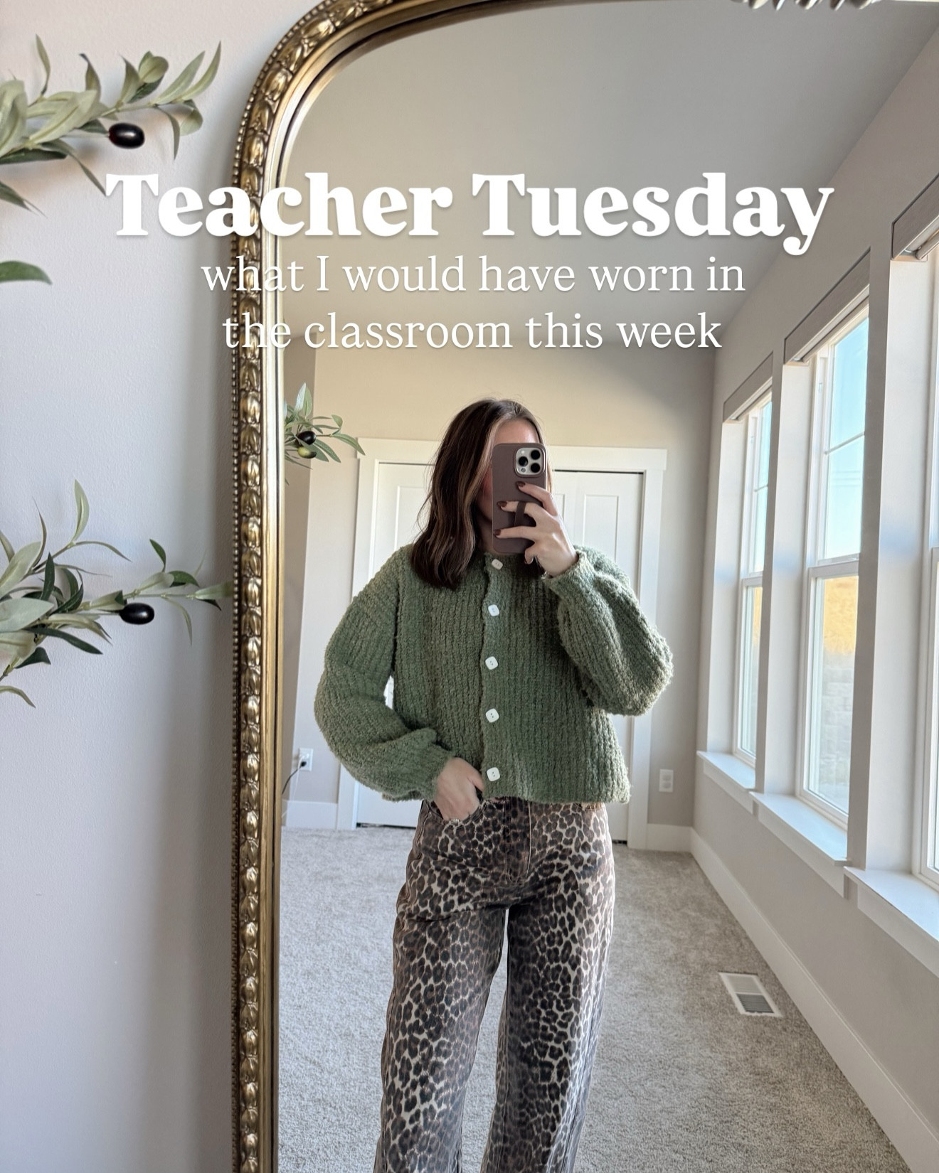 Teacher Tuesday🍎 I taught first grade for 8 years and here is what I would have worn in the classroom this week! Which outfit is your favorite?

Teacher style | classroom outfits | outfit inspo | what to wear | teacher outfits | leopard pants | pull on pants | workwear 

#LTKStyleTip