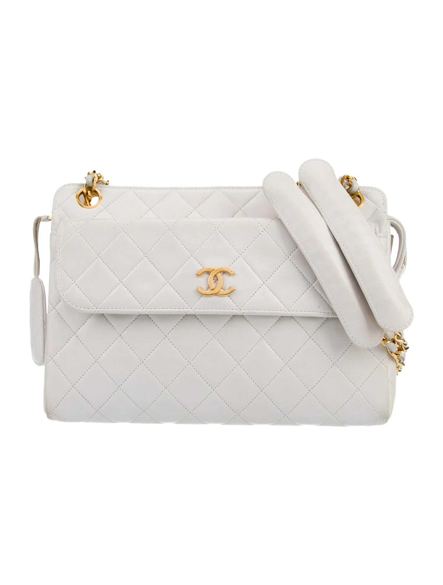 Quilted CC Shoulder Bag | The RealReal