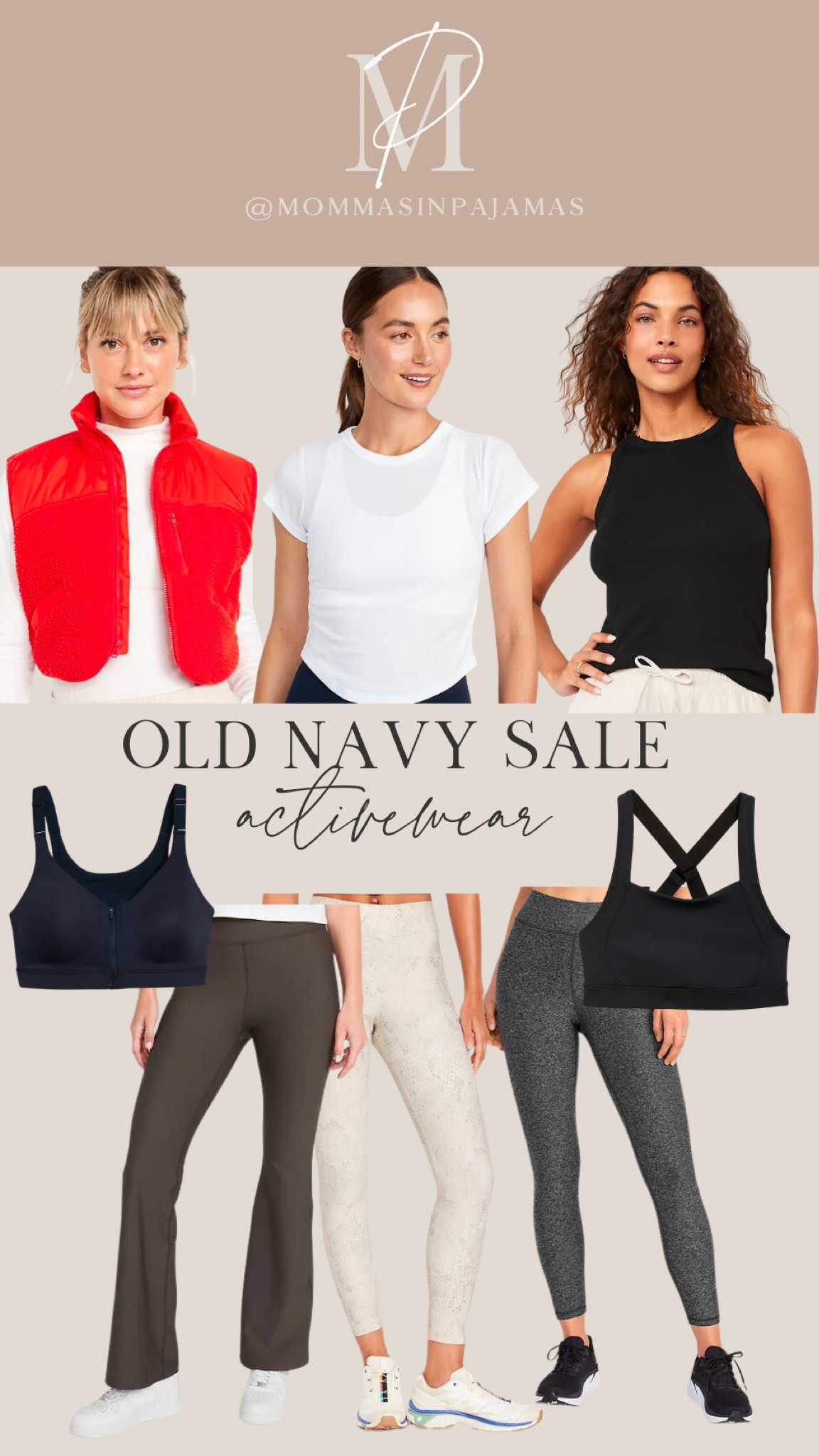 old navy athletic tops