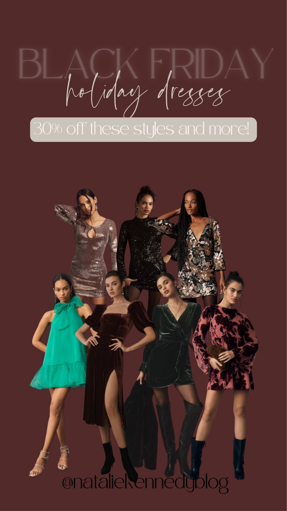 Holiday dresses for Christmas, New Years, and more all 30% off!

#LTKCyberWeek