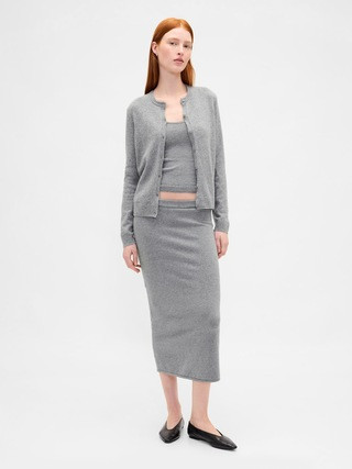 CashSoft Stretch Midi Skirt | Gap (CA)