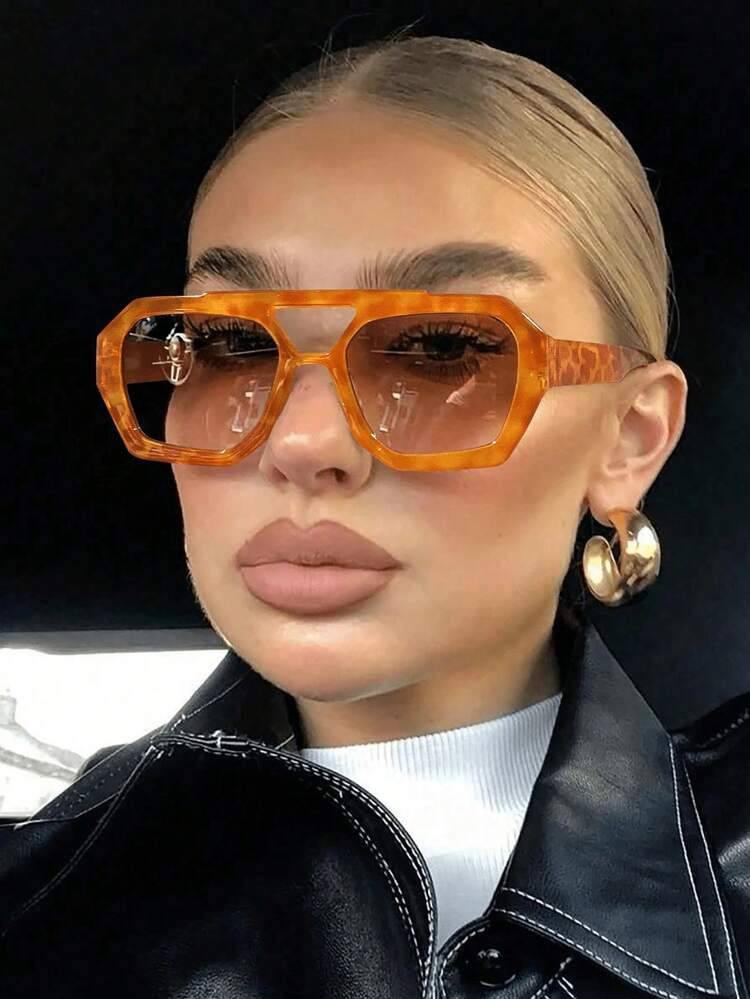 1 Piece Minimalist Bohemian Women's Eyewear Non-Prescription Sleek Versatile Premium Quality Mother's Day 2026 Best Mom Mom Gift Gift For Mom Mothers Day Gift Mommy Gift Mum Gift Sentimental Heartfelt Unique Surprise Gift For Grandma Mothers Day Accessories Mom Birthday Summer Beach Vacation Outdoor Travel Accessory For Ladies Teens | SHEIN