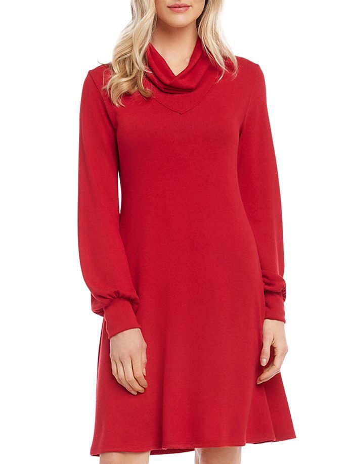 Karen Kane
            
    
                
                    Cowl-Neck Sweater Dress
       ... | Bloomingdale's (US)