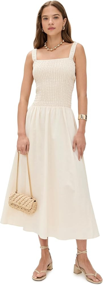 LE BOP Women's Anastasia Smocked Dress | Amazon (US)
