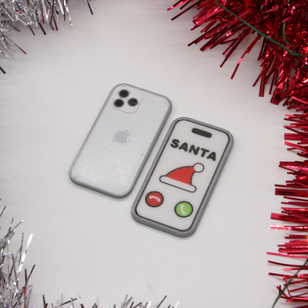 Elf Doll Mini iPhone 15 Pro Max Direct Line to Santa Accessory Elf Prop Christmas Doll Props Holi... | Etsy (US)