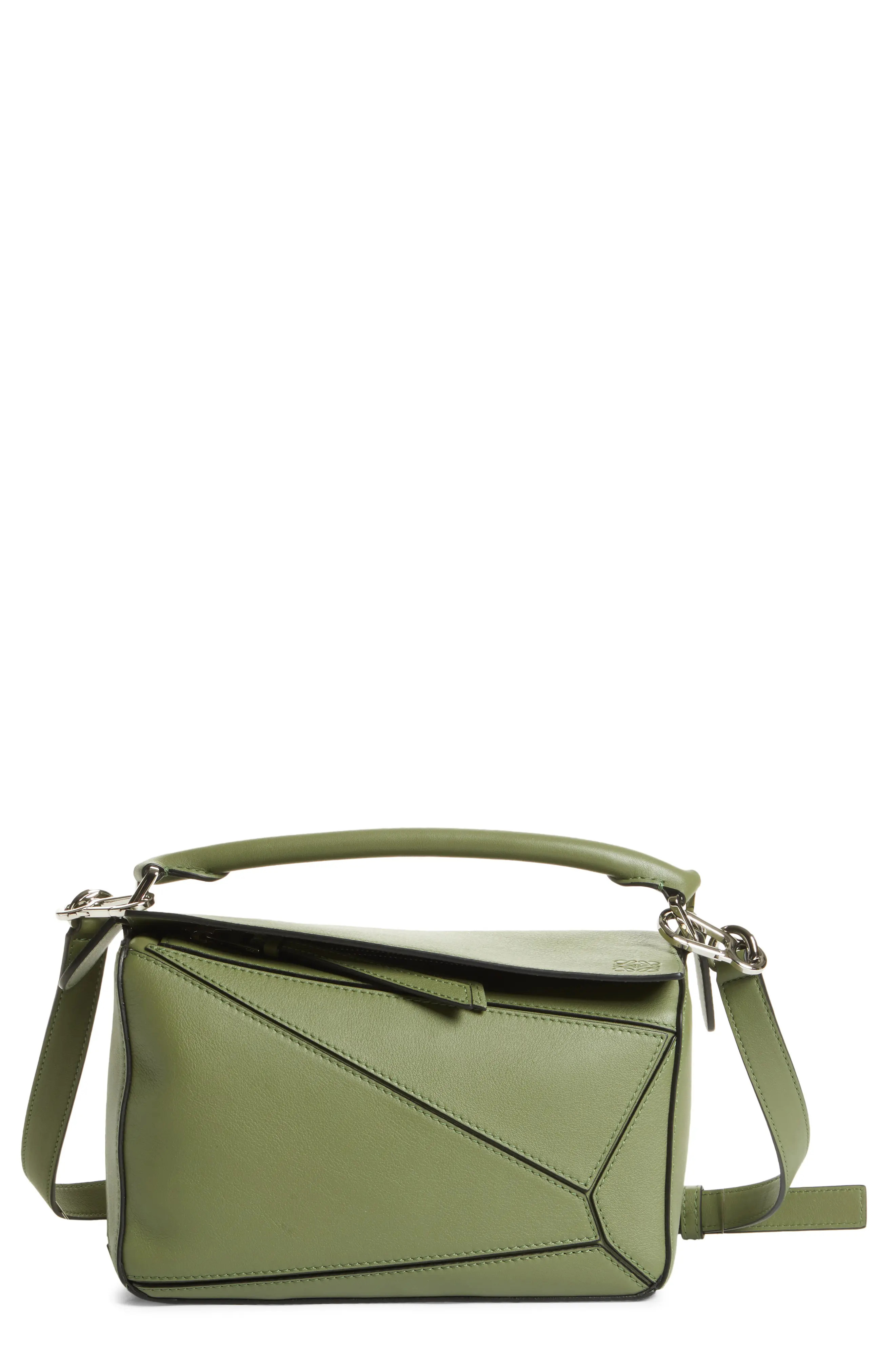 Loewe Puzzle Small Shoulder Bag - Green | Nordstrom