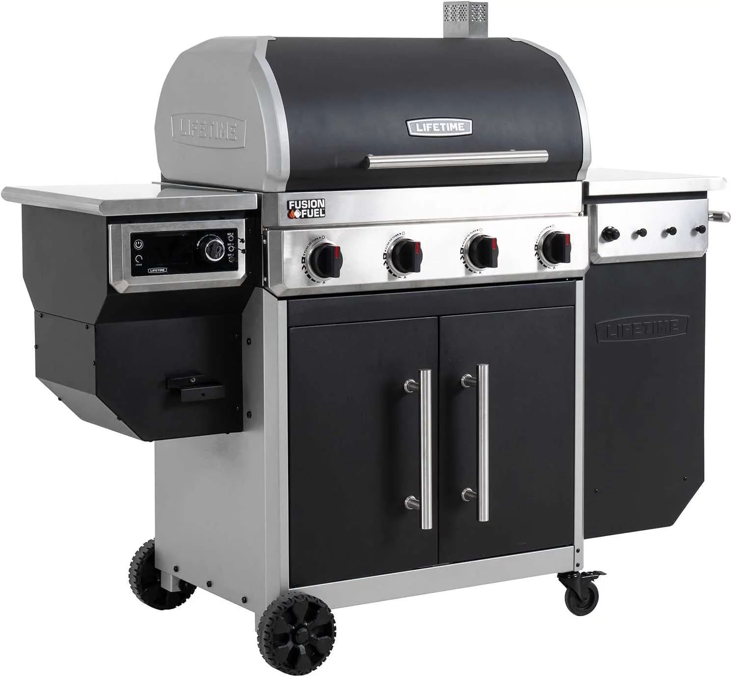 Lifetime Gas Grill and Wood Pellet Smoker Combo, WiFi and Bluetooth Control Technology | Walmart (US)