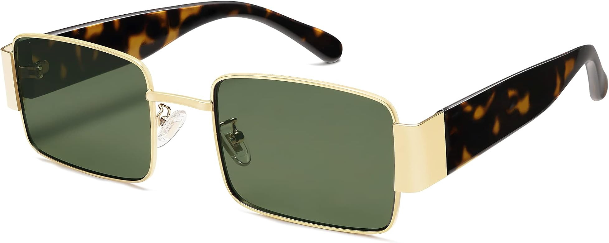 SOJOS Fashion Rectangle Sunglasses for Women Men Retro Vintage Narrow Sun Glasses SJ1162 | Amazon (US)