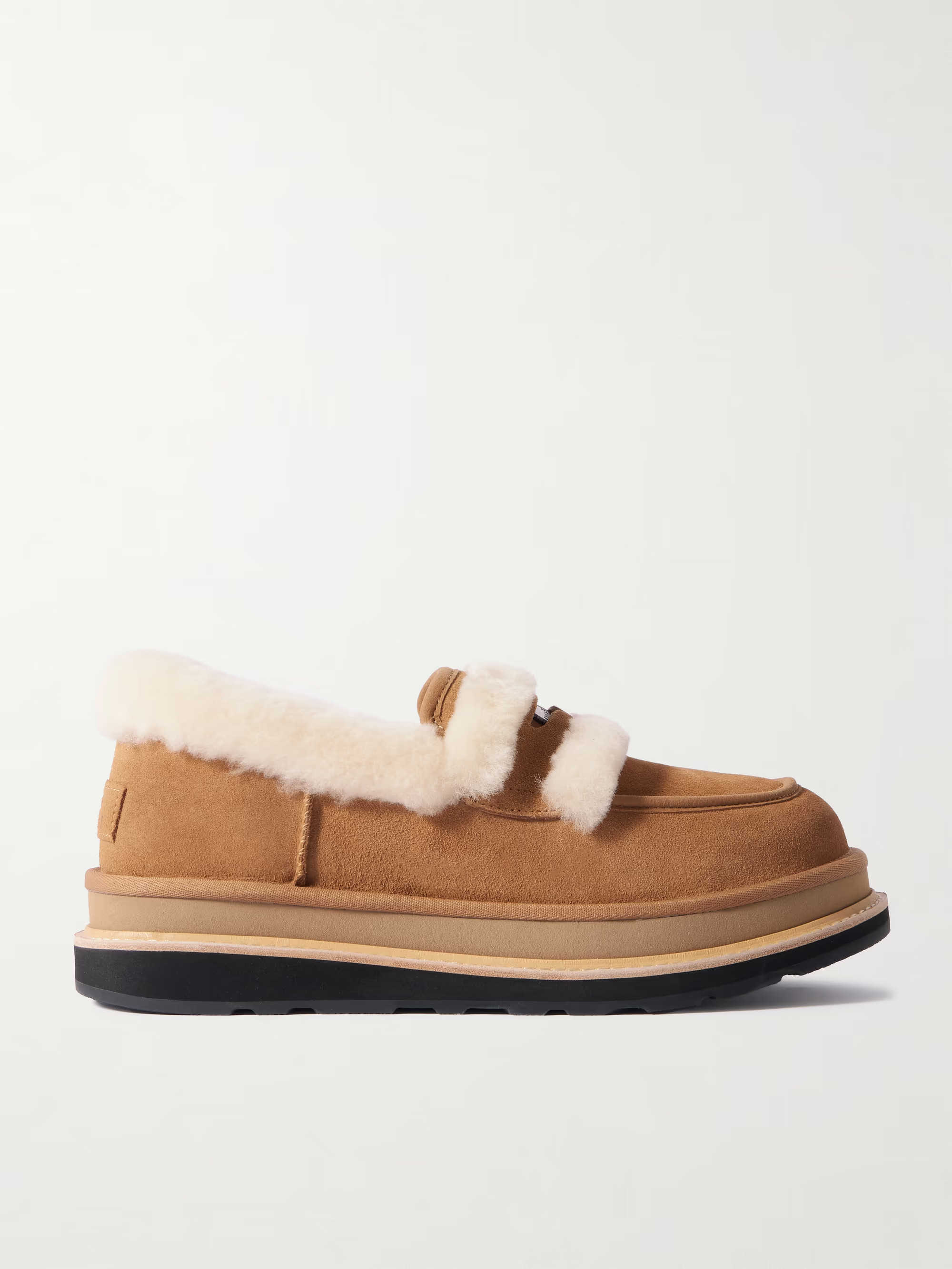 + Sacai shearling loafers | NET-A-PORTER (UK & EU)