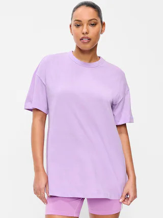 Oversized EveryWear Tunic T-Shirt | Old Navy (US)