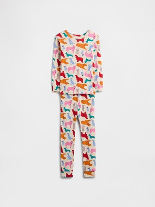 babyGap 100% Organic Cotton Dog PJ Set | Gap Factory