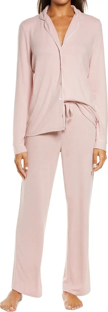 Brushed Hacci Pajamas | Nordstrom