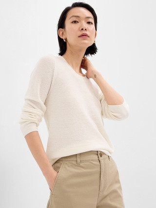 Relaxed Crewneck Sweater | Gap Factory