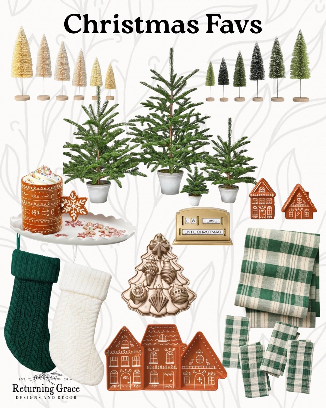 Some of my Christmas Favs that will sell out fast! #christmasdecor #christmasdecorating

#LTKHome #LTKHoliday