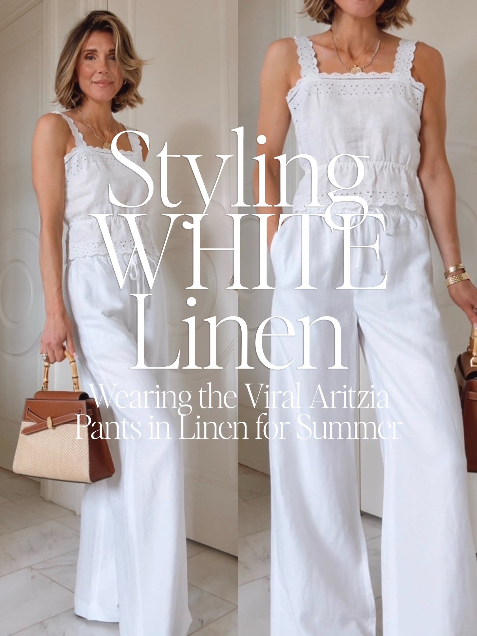 The classic “summer linen” look styled for a day out!