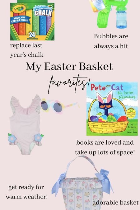 My Easter basket favorites. All girl options come in great boy options as well. Easter baskets Easter styling 

#LTKkids #LTKSeasonal #LTKunder50