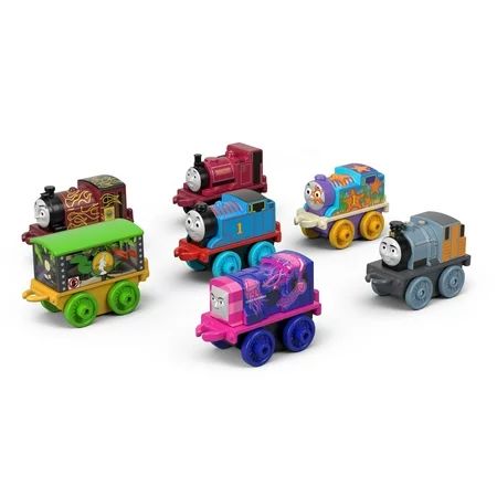 Thomas & Friends Minis: Train Engine Collectible, 7 Pack, Play Trains | Walmart (US)