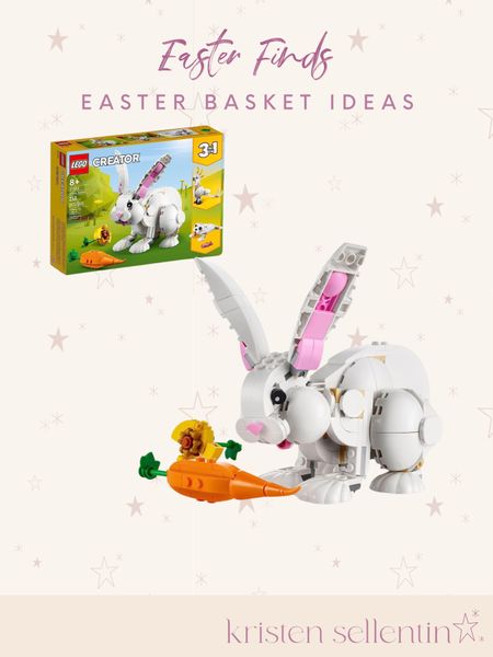 Easter Basket Idea - Bunny Lego Set 

#easter #easterbasket #lego #legoset #kids 

#LTKfindsunder50 #LTKfamily #LTKkids