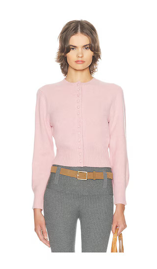 Jesebelle Cardigan in Blush | Revolve Clothing (Global)
