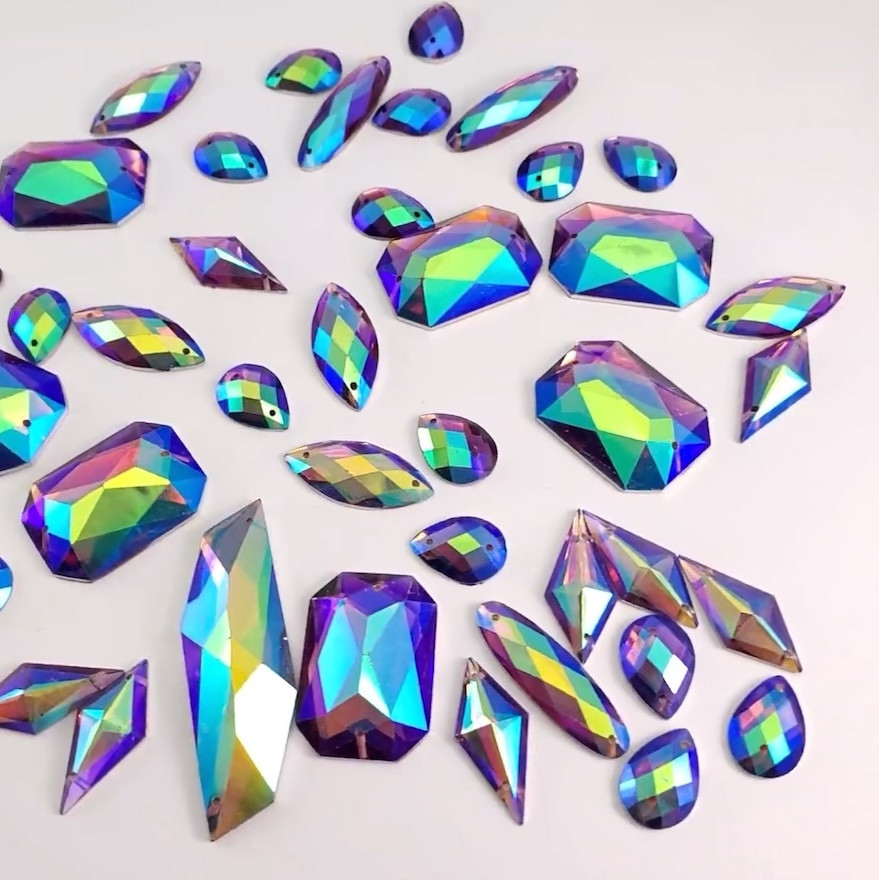 purple iridescent rhinestones! 
Perfect for making a big design statement!

diy crafts, diy wedding decor, wedding bling, costume making 

#LTKFindsUnder100 #LTKWatchNow #LTKFindsUnder50