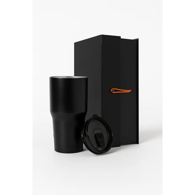 Ozark Trail 32oz Black Stainless Steel Tumbler in Gift Box | Walmart (US)