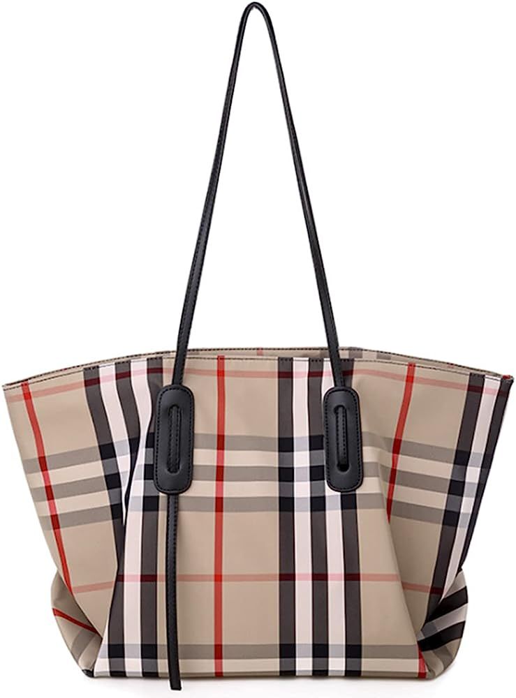 Handbags for Women Canvas Fashion Large Capacity Roomy Bag Ladies Crossbody Purse Fashion Tote Top H | Amazon (US)
