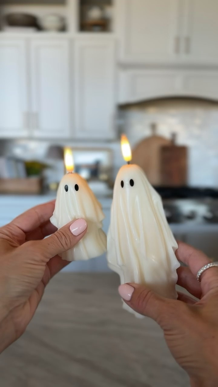These ghost candles are some of my favorite Halloween decor purchases this year 👻 they’re so cute!

#LTKHome #LTKSeasonal