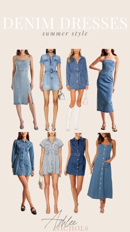 Denim dresses! Rounded up a few styles for the summer - these would be perfect for a country concert!

Denim dresses, country concert dresses, denim outfit, summer style, summer outfits, short denim dresses

#LTKstyletip #LTKfindsunder100 #LTKSeasonal