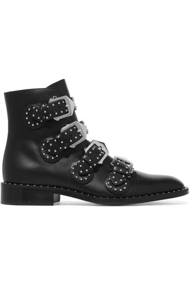 Studded leather ankle boots | NET-A-PORTER (UK & EU)