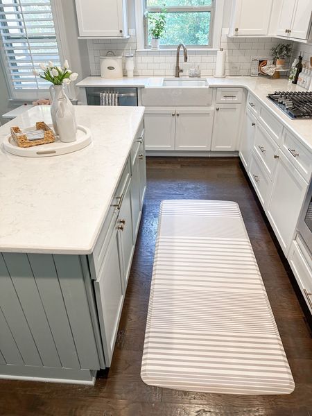 Padded kitchen runner that is so comfy!