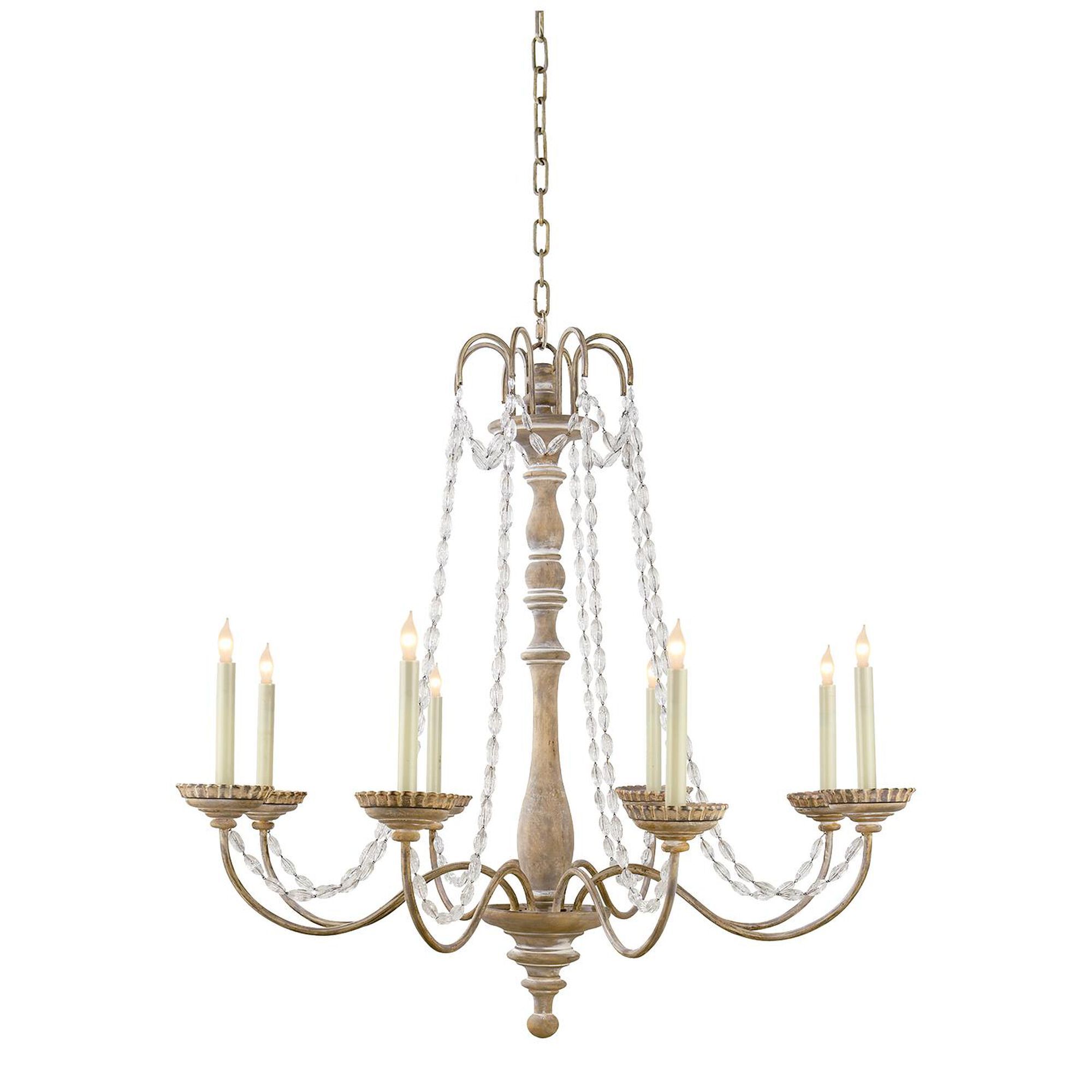 E. F. Chapman Flanders 36 Inch 8 Light Chandelier by Visual Comfort and Co. | Capitol Lighting 1800lighting.com