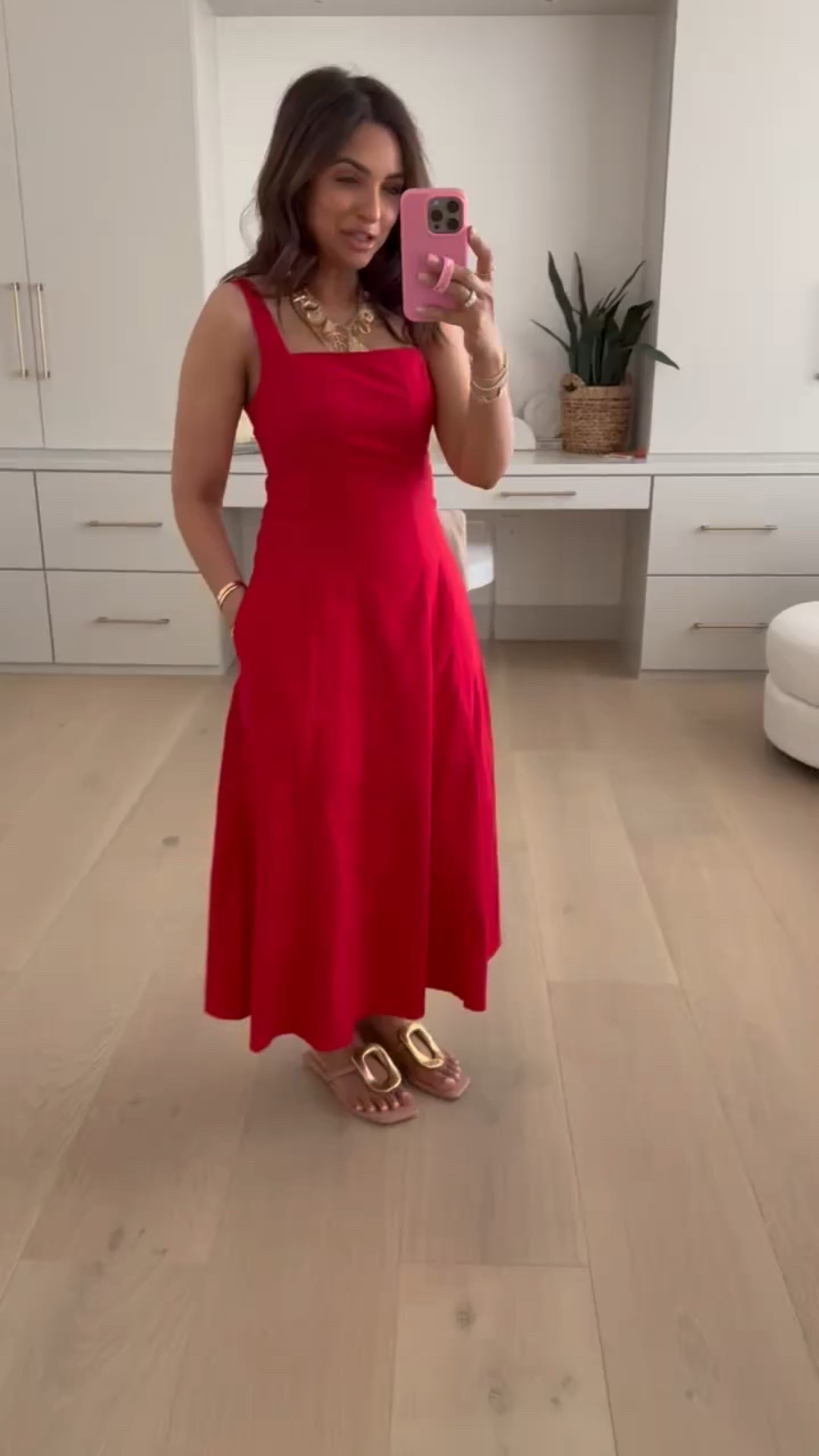 Code SHORTSAF gets an extra 15% off dress. & code NASREEN20 will work on my sandals!

#LTKStyleTip #LTKSaleAlert #LTKSeasonal