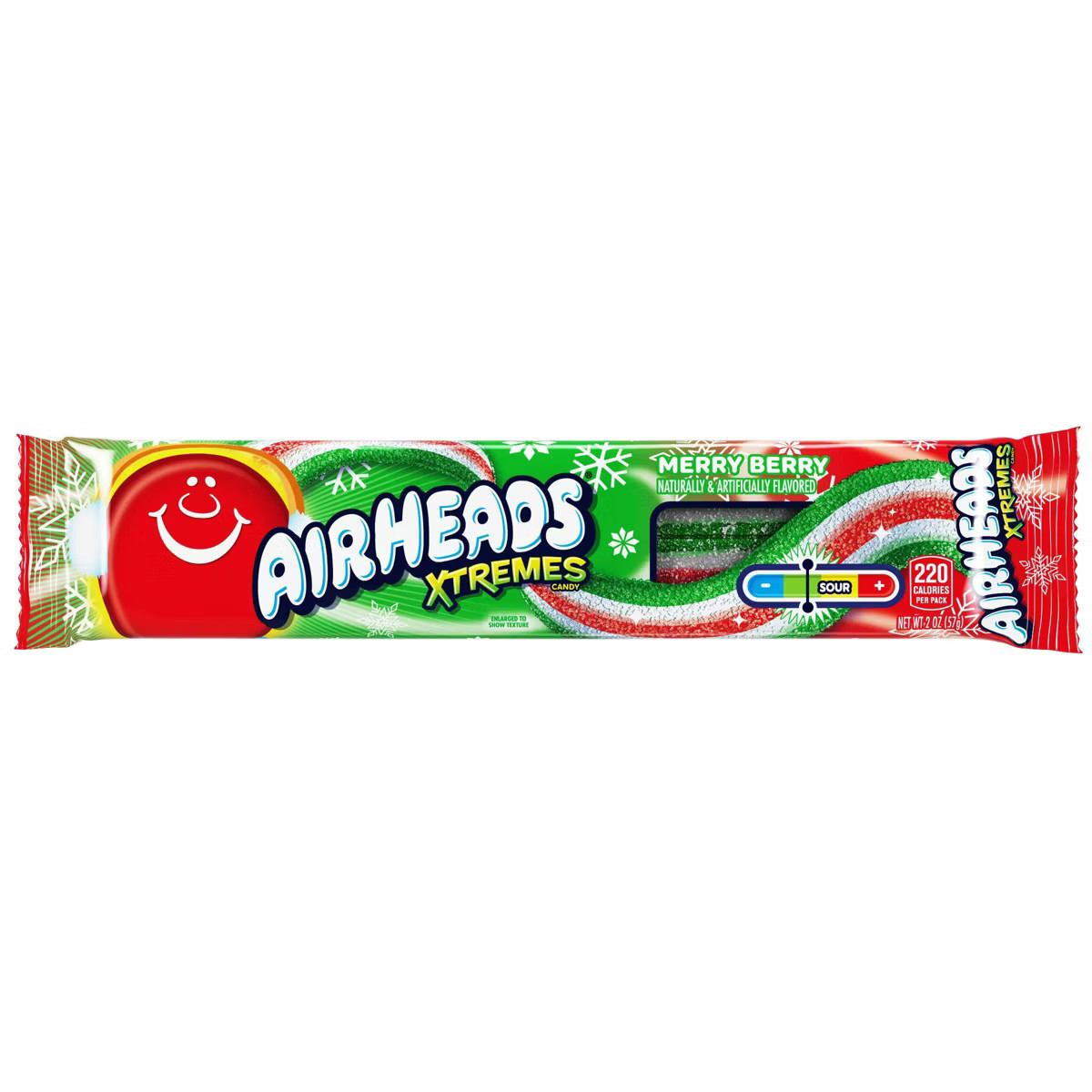 Airheads Xtremes Christmas Belts - 2oz | Target