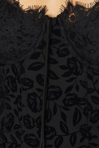 Midnight Velvet Mini Dress in Black | Revolve Clothing (Global)