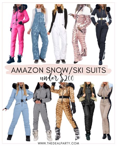 Snow Suits | Ski Suits | Ski Outfit | Ski Gear | Snow Onesies 

#LTKstyletip #LTKSeasonal #LTKHoliday
