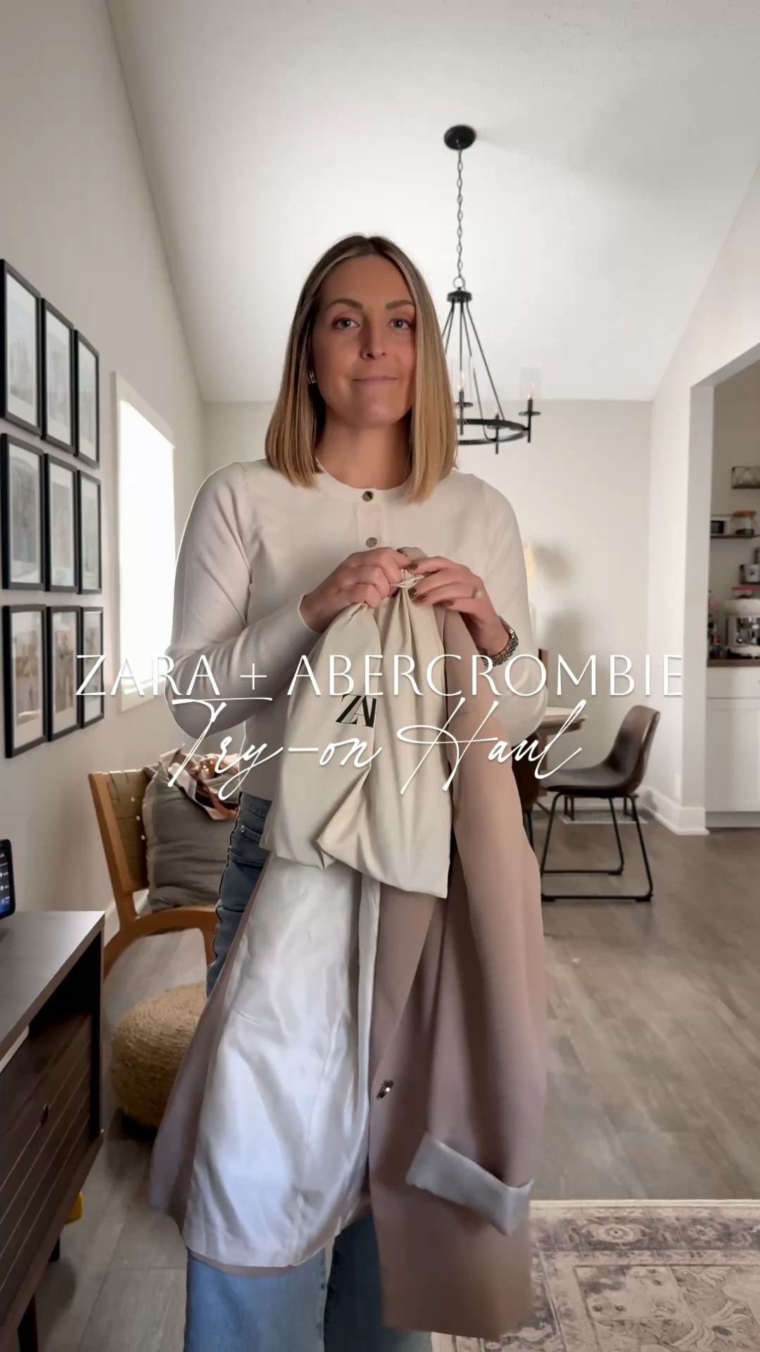 Zara and Abercrombie try-on haul!  Love these pieces so much!  This taupe blazer fits perfect and in TTS.  The cardigan is beautiful and so soft - also TTS.  The brown suede flats fit so well and are very comfy!  I size up to a 40 / 9 (half size) in most closed toe shoes.  
The cardi is up to 40% off and extra 20% with code AFKATHLEEN through tonight!!  So definitely take advantage of the sale!  Such a great staple for fall! 

Fall outfits // fall blazer // fall cardigan // fall ballet flats // Mary Jane's // Mary Jane flats // suede ballet flats 

#LTKStyleTip #LTKWorkwear #LTKShoeCrush
