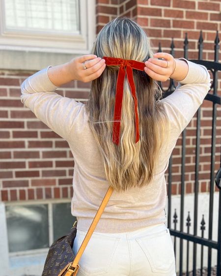 Add the perfect fall touch to any outfit with a velvet hair bow! I’ve linked to my favorites, all from Grace & Grandeur

Bow style hair bow velvet bow classic style preppy girl feminine style 

#LTKGiftGuide #LTKHoliday #LTKSeasonal