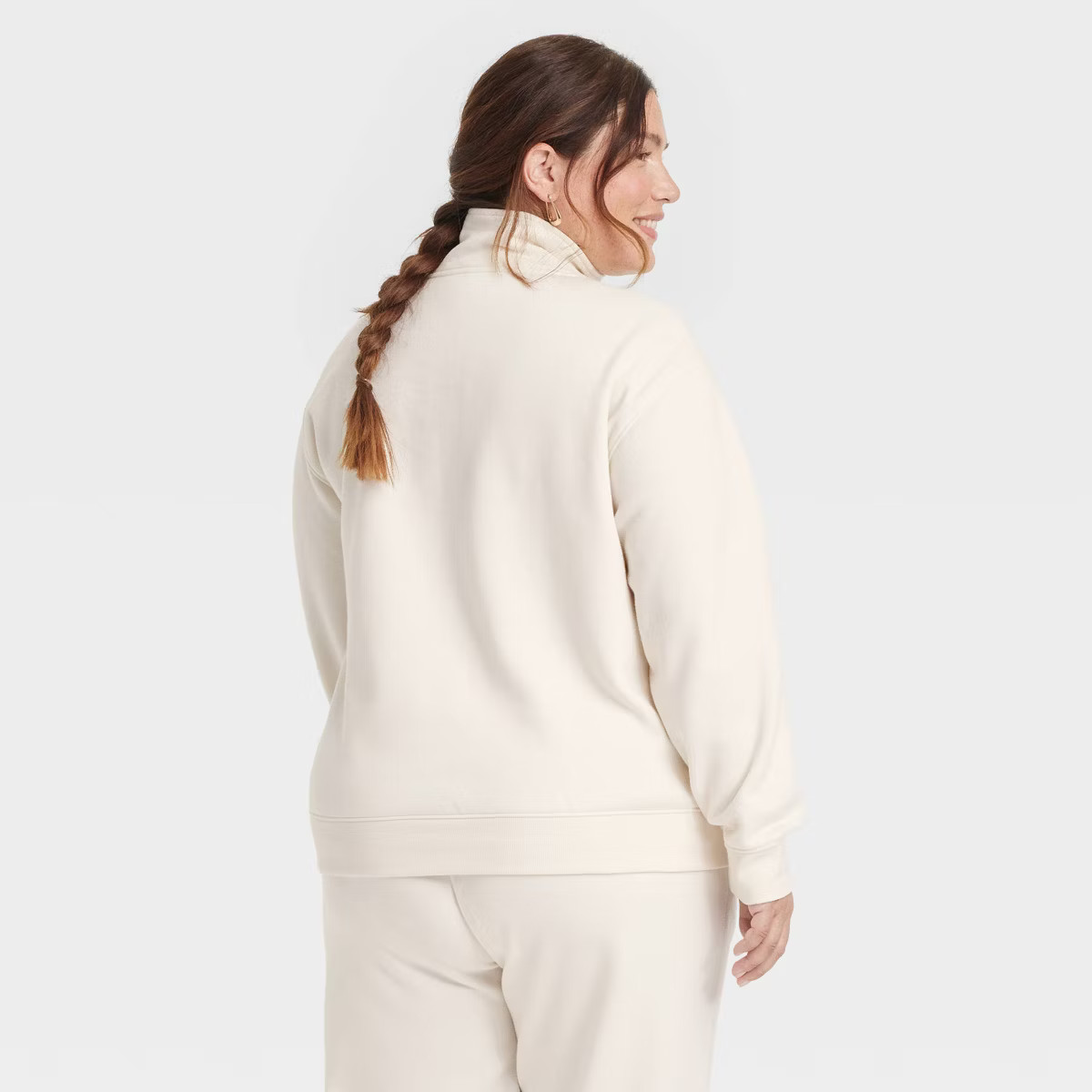 Women's Leisure Studio Quarter Zip Pullover Sweatshirt - Universal Thread™ | Target