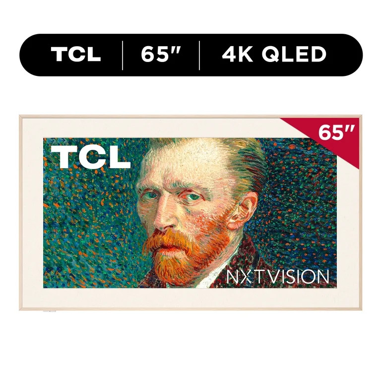 TCL 65" Class NXTVISION TV 4K QLED Smart TV with Google TV and Flush Wall Mount (NEW 2024), Matte... | Walmart (US)