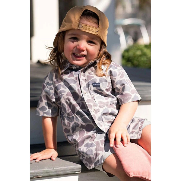 Boys' Burlebo Button Up Shirt XLarge Classic Deer Camo | Scheels