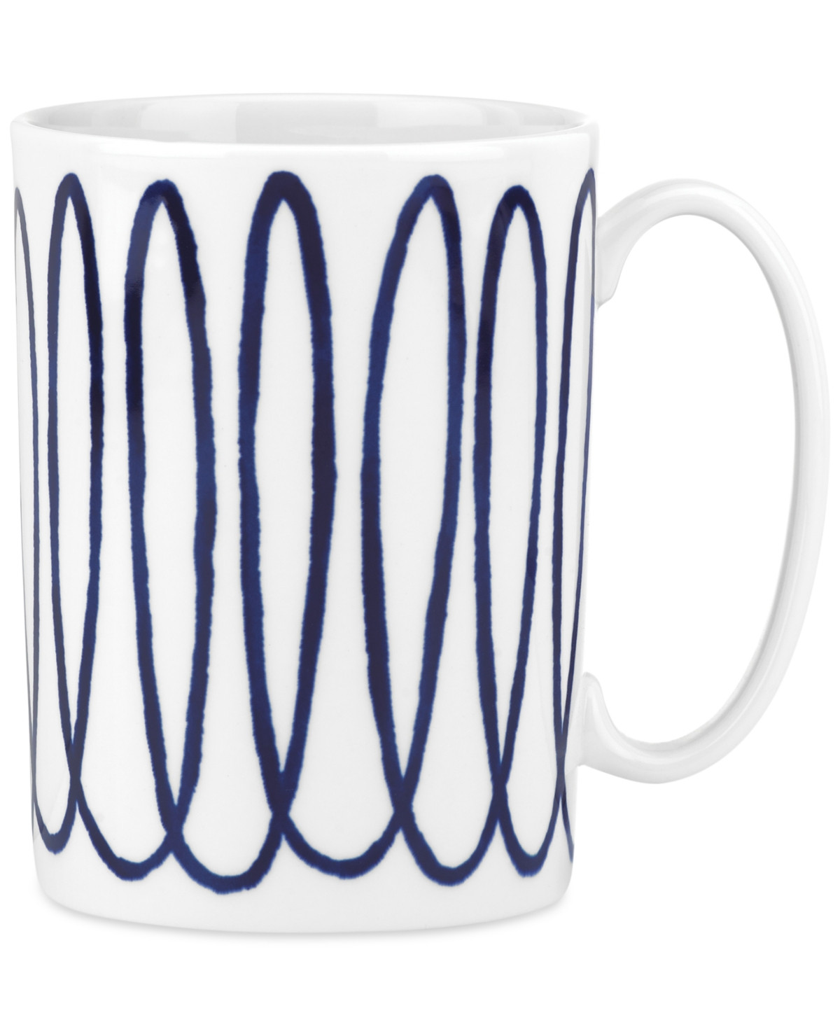 kate spade new york Charlotte Street West Collection Mug - White | Macy's