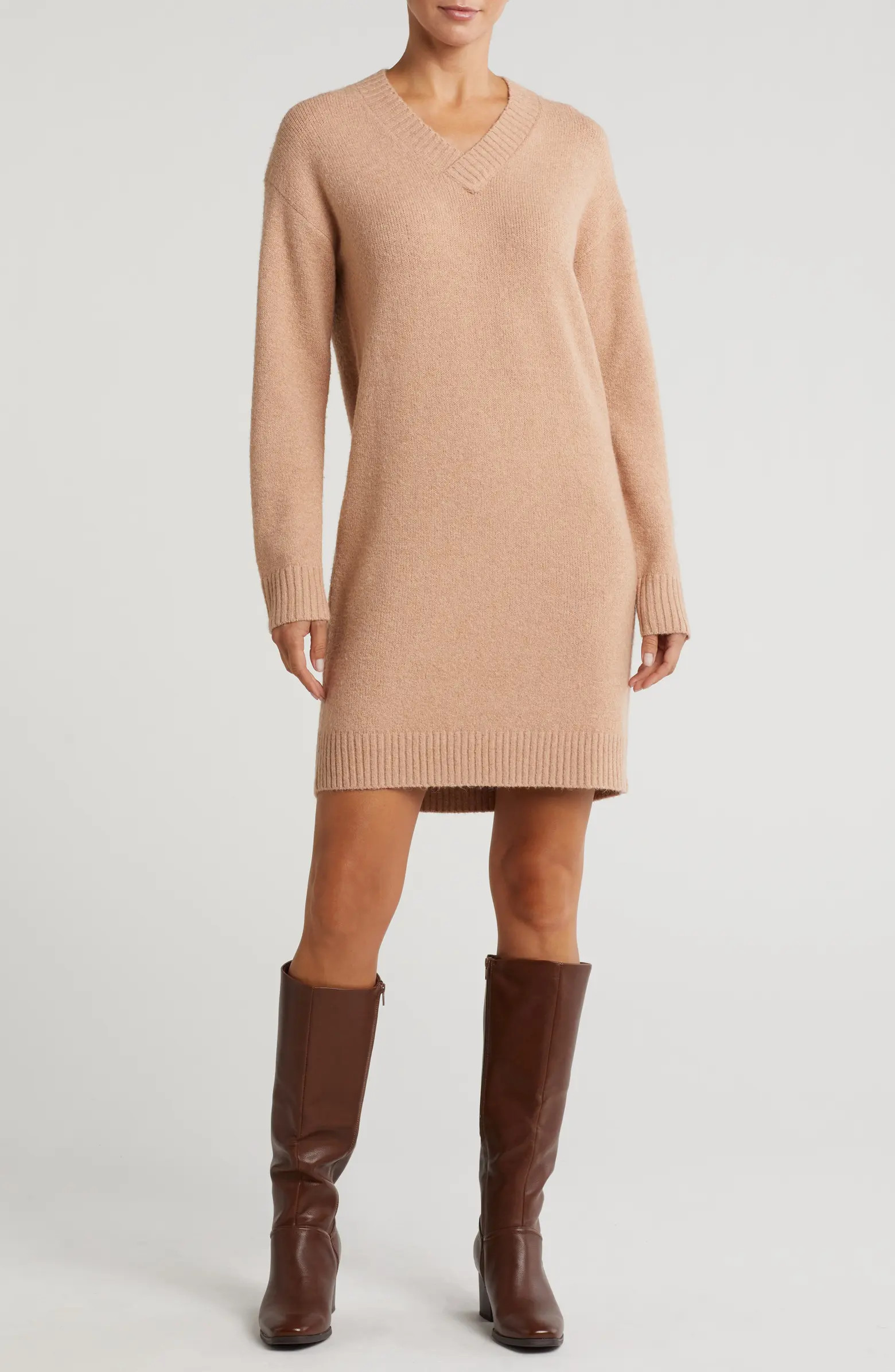 Long Sleeve Sweater Dress | Nordstrom Rack