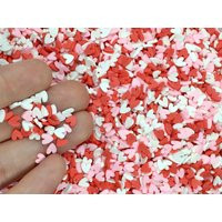 Hearts Fake Sprinkles - Valentine's Day Clay For Slime Or Resin Inclusions Fimo Polymer Faux Sprinkle Mix | Etsy (US)