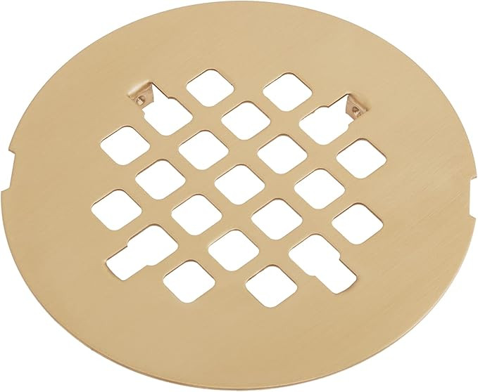 Artiwell 4-1/4” OD Snap-in Shower Drain Cover, Round Shower Drain Strainer Grid, Replacement Co... | Amazon (US)
