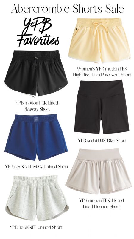 It’s Abercrombie’s annual shorts sale so I have gathered my favorites from YPB and added them here! These are perfect for working out and running around town! So soft and comfortable! 

#LTKFindsUnder50 #LTKSaleAlert #LTKFitness